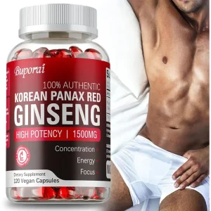 Korean Red Panax Ginseng Supplement