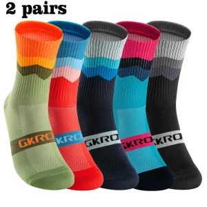 2pairs Professional Cycling Socks