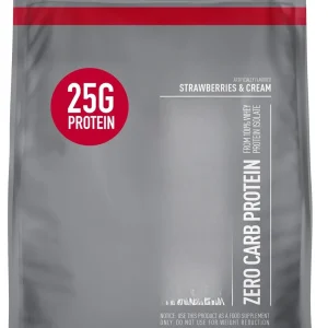 Zero Carb 100% Pure Whey Isolate Protein Powder